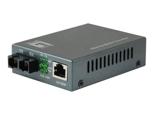 FVT-1106 Fibre Media Converter - 10Mb LAN 100Mb LAN - WLAN-Repeater, leistungsstarker Medienkonverter für 100Mb LAN mit einer Reichweite von bis zu 120 km, ideal für lange Strecken und stabile Verbindungen.