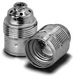 Houben 102842 E27-Fassung Metall Außengewinde