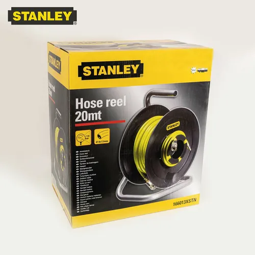 Stanley Druckluft Schlauchaufroller 20 Meter - Sonstige, bietet eine große Reichweite von 20 Metern und ist ideal für vielseitige Anwendungen mit einem maximalen Arbeitsdruck von 18 bar.
