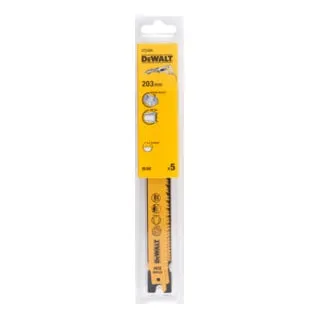 DEWALT Säbelsägeblatt BIM Uni 203 mm, 5 Stück