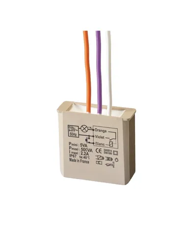 Zeitgesteuertes elektronisches Schrittschaltrelaismodul 500W - Universalrelais für Unterputzsysteme, ermöglicht präzise Zeitsteuerung von elektrischen Geräten und verbessert die Energieeffizienz.