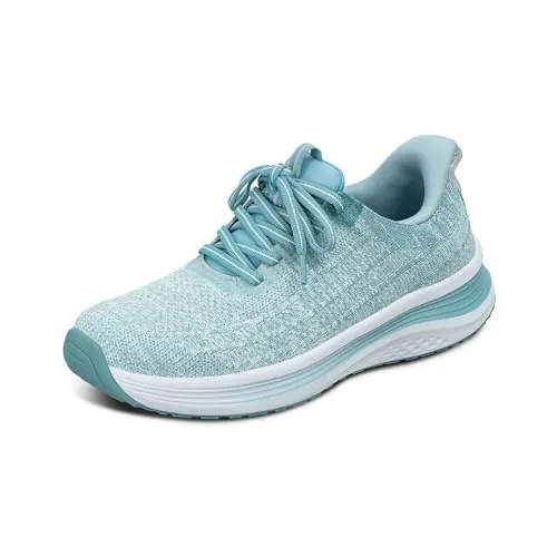 Orthofeet Nira Damensneaker - Komfortable Freizeitschuhe in Türkis - Genieße den Komfort der Orthofeet Nira Damensneaker. Diese wasserabweisenden Freizeitschuhe bieten eine perfekte Passform dank wechselbarem Fußbett und sind ideal für längere Spaziergänge oder den Alltag.
