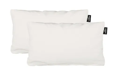 Sansibar Sylt Kissenbezug 2er Set Uni Jersey Kissenhülle, 40x80 cm, edlem Sansibar Steg-Fähnchen, (2 Stück), 2er Set, perfekter, faltenfreier Sitz, Antipilling Ausrüstung