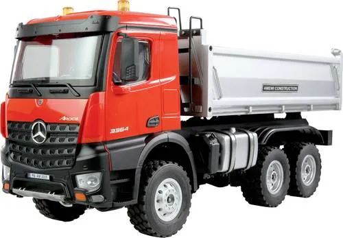 Amewi Mercedes-Benz Arocs Kipper 6x6 RTR - Rot - RC-Modelle: Detailgetreues Kipper-Modell im Maßstab 1:14 mit 6x6 Antrieb, ideal für Modellbau-Enthusiasten und bereit für spannende Abenteuer.