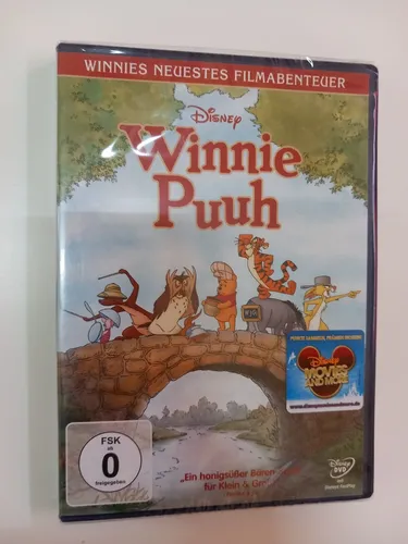 Winnie Puuh - Winnies neuestes Filmabenteuer - Disney - DVD für Kinder & Familie, mit spannenden Abenteuern und wertvollen Botschaften, ideal für Familienabende.