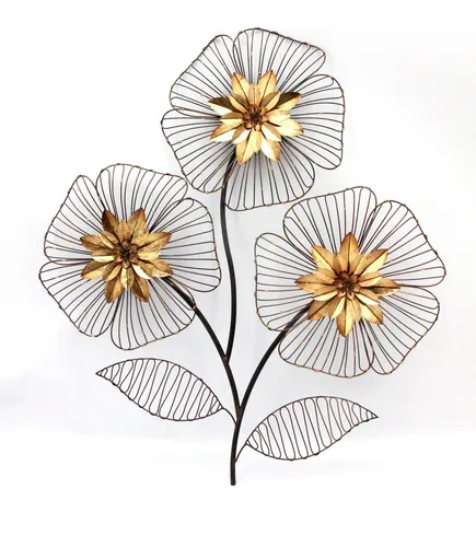 Metall-Wanddekoration 