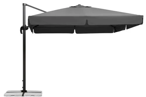 Schneider Sonnenschirm Rhodos, anthrazit, 300 x 300 cm