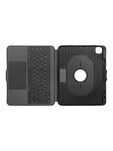 Targus Versavu - keyboard and folio case - with trackpad - QWERTY - Nordic - black Input Device - Tastatur & Folio-Set - Nordisch - Schwarz THZ989NO