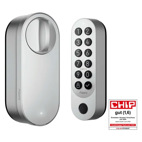Produktbild Aqara Smart Lock U200 – Bluetooth Türschloss mit Schlüssel