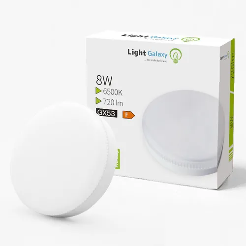 10er Pack LED Leuchtmittel GX53 8W 230V Strahler Lampe Leuchte 6500K kaltweiß