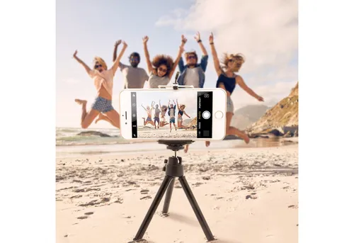 Mobilefox Handy mini Stativ Handy Ständer Selfie Klemmstativ Tripod/Dreibein Ministativ