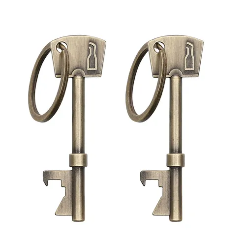 2x Flaschenöffner in Schlüsselform Bottle Opener Set Öffner flaschenöffner