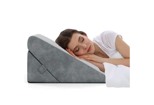 Kopfkissen Grau von Costway