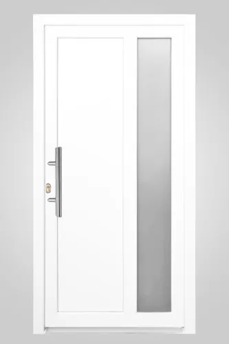 Produktbild Panto Haustür Modell K 011 DIN links weiß 110 x 210 cm
