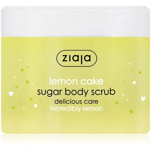 Ziaja Lemon Cake Zuckerpeeling für zarte Haut 300 ml von Ziaja