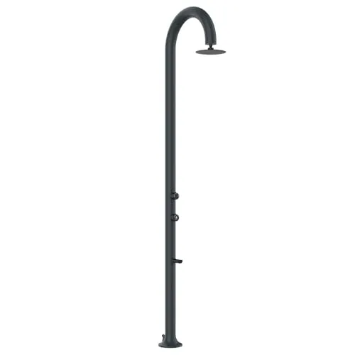 SINED Doppelduschsystem LUNA ALU GRIGIA von Sined