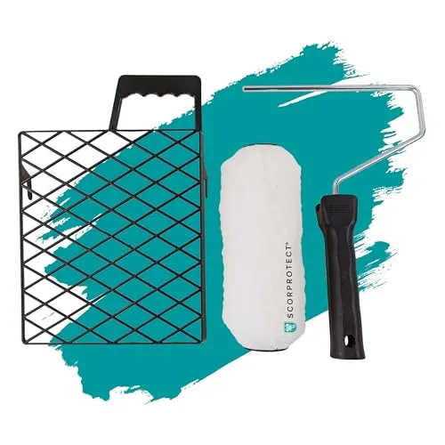 Scorprotect® Farbroller-Set 3-teilig Vestan Walze 22 cm, Bügel und Gitter