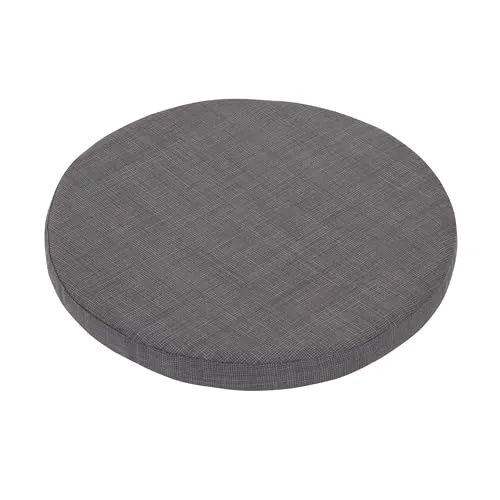 PATIO Sitzkissen rund 30 cm für Hocker Barhocker Kissen rutschfestes Design