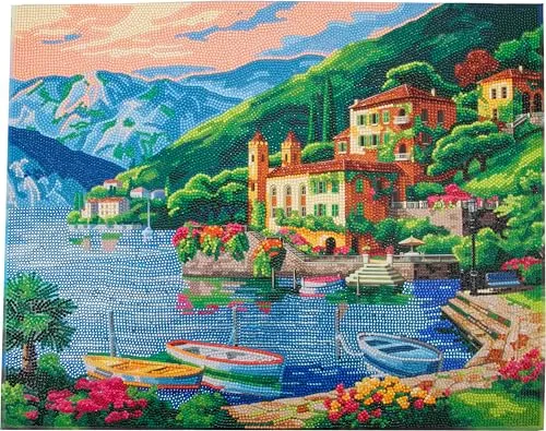 Craft Buddy Diamond Painting Crystal Art Kit 40x50 cm - Kreatives DIY Set für alle Altersgruppen – Gestalte mit dem Diamond Painting 