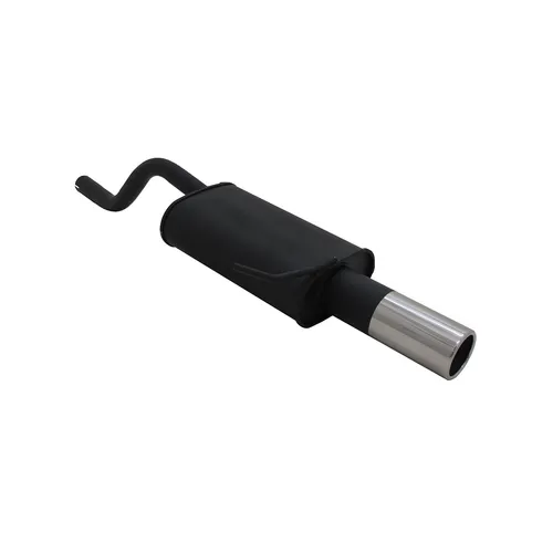 Novus Sportauspuff für Renault Clio 2 1x90mm Endschalldämpfer mit ABE