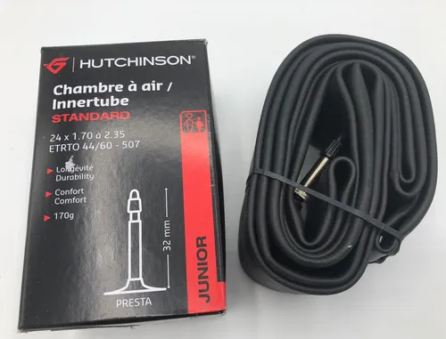 HUTCHINSON Fahrrad Schlauch 24 Zoll 1.70 /2.35 Fahrradschlauch SV 32mm 44/60-507