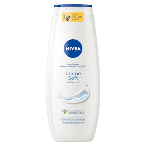 Nivea Creme Soft Duschgel 500 ml - Körperpflege: Verwöhnen Sie Ihre Sinne mit dem Nivea Creme Soft Duschgel, das Ihre Haut sanft reinigt und gleichzeitig nährt – für samtweiche Haut und ein angenehmes Duscherlebnis!