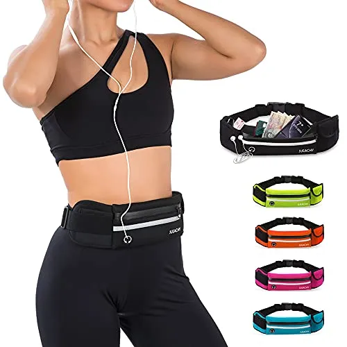 Jueachy Laufgürtel – Wasserdichte Bauchtasche für Jogging