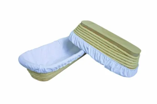 Gärtuch Spanntuch lang/oval für Gärkorb Brotkorb ø 14x42 cm für 1500 g Teiggewicht Profiqualität 1 x