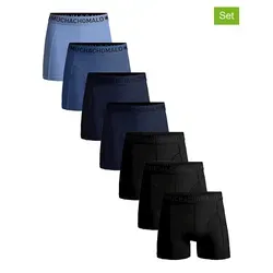 Muchachomalo 7er-Set: Boxershorts in Schwarz - XL