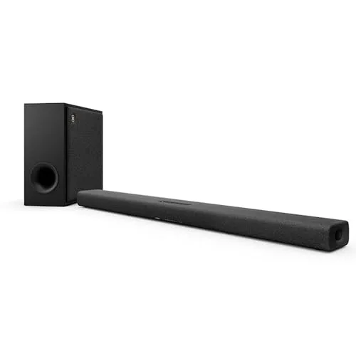 Yamaha True X-BAR 50A Carbon Grau Soundbar mit Subwoofer