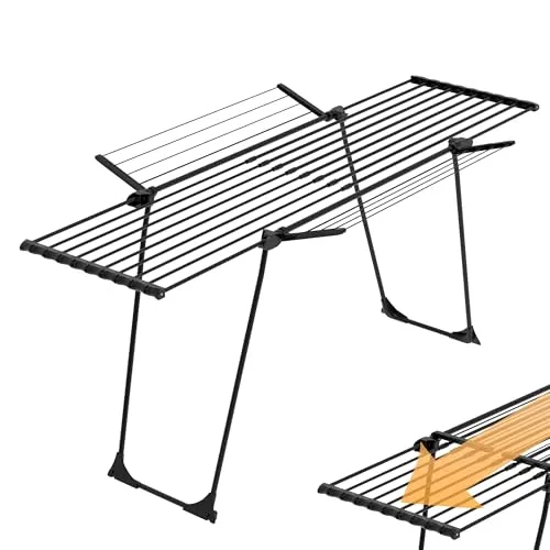 Yoursol Wäscheständer Florenz Ultra in Schwarz in schwarz von Yoursol