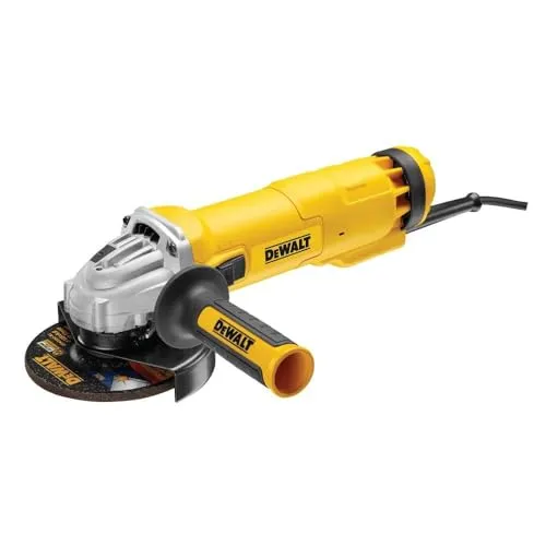 DeWALT DWE4217-QS Winkelschleifer 1.200 W - Schleifmaschinen, leistungsstarker 1.200 W Motor für effizientes Schleifen und Trennen, ideal für professionelle Anwendungen.