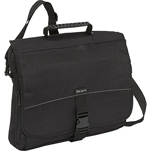 Produktbild Targus Basic-TCM004US Laptoptasche, 39,6 cm (15,6 Zoll), Schwarz, Schwarz, Basic Messenger