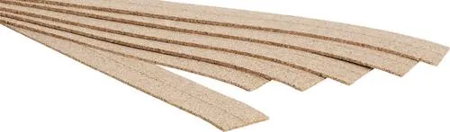 NOCH 50462 TT, H0m Korkbettung 500 x 36 x 3mm