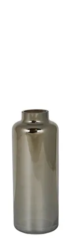 Kaheku Vase Belmonte, silber, Ø 9cm Höhe 30cm, 420659397