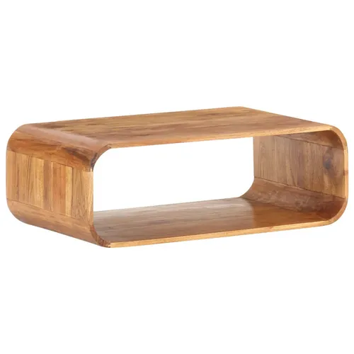 Massivholz Couchtisch 90x50x30 cm aus Akazie