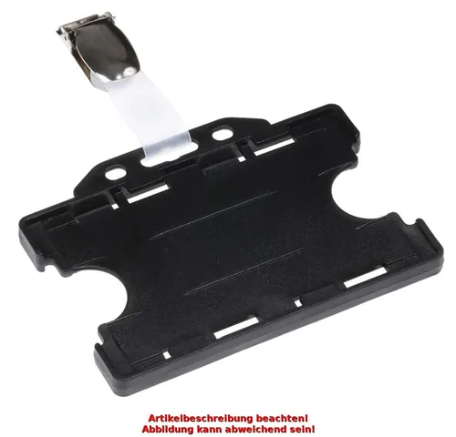 EUROPEL Ausweishalter, offen, mit Clip, 54 x 85 mm 24 von Europel