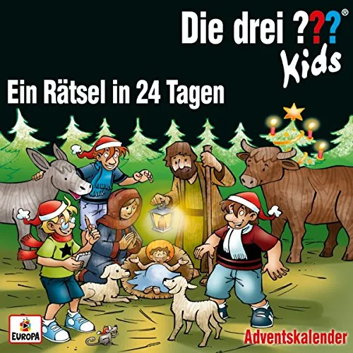 Adventskalender - Ein Rätsel in 24 Tagen - Hörbuch mit spannenden Rätseln für jeden Tag im Advent, ideal für die ganze Familie und perfekt zur Einstimmung auf Weihnachten.