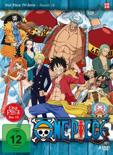 One Piece - TV Serie - Vol. 19 - [DVD] - Abenteuerreiche Anime-Serie, freigegeben ab 12 Jahren, ideal für Fans von spannenden Geschichten und unvergesslichen Charakteren.
