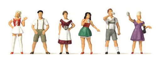 Preiser 10674 Figuren Biertrinker 1:87 für Modellbahn Anlage