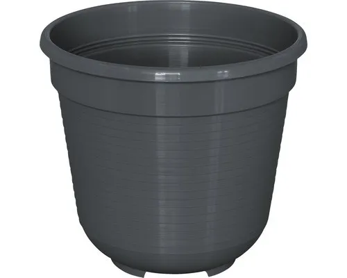 Pflanztopf geli Standard Kunststoff Ø 12 cm H 11 cm anthrazit