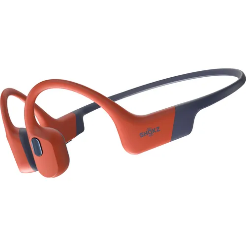 Shokz OpenSwim Pro MP3 Knochenschall-Sportkopfhörer rot
