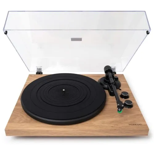 VULKKANO TD20 Vinyl-Plattenspieler mit AT-VM95E von VULKKANO