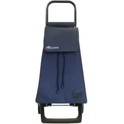 Rolser Joy Jet Baby Einkaufswagen - graphitfarbig - Einkaufstrolley mit 32 Liter Fassungsvermögen, leichtes Aluminiumgestell und wasserdichte Tasche. Ideal für stressfreies Einkaufen und Rückenschonung.