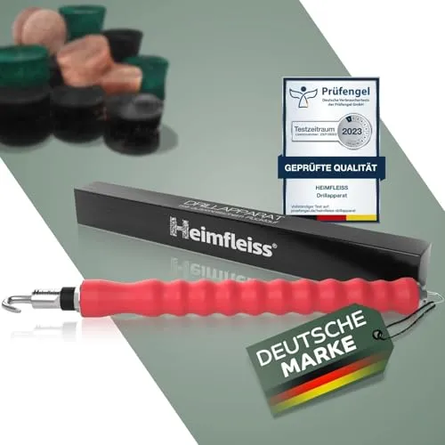 Heimfleiss® Draht Driller - Universelles Werkzeug für Zaunbau & Floristik - Bindegarn & Drehbinder: Robuster Draht Driller aus Carbonstahl mit ergonomischem Griff für höchsten Komfort und Effizienz bei der Anwendung.