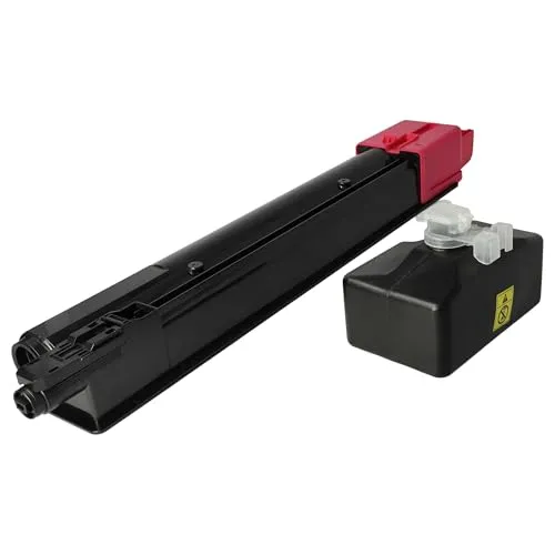 vhbw Toner Ersatz für Kyocera 1T02NPBNL0, TK-8325, TK-8325M für Drucker - Kompatible Tonerkartusche + Resttonerbehälter, Magenta