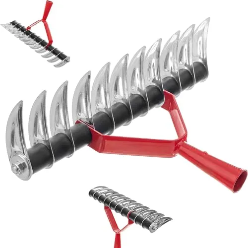 KADAX Rasenlüfter, manueller Vertikutierer für gesunden Rasen