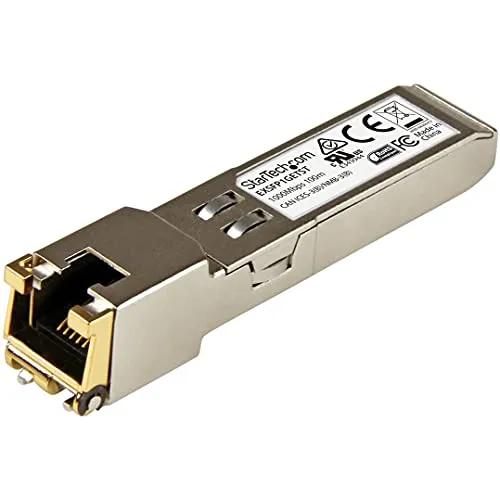 StarTech.com Juniper EX-SFP-1GE-T kompatibel SFP - Gigabit RJ45 Kupfer Transceiver Modul, 100% kompatibel und zuverlässige 1GbE Konnektivität bis 100m
