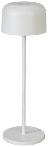 Konstsmide 7834-250 Lille LED-Akku-Tischlampe - Tischleuchte aus Aluminium mit starkem Lithium-Ionen-Akku, dimmbar und lichttemperaturverstellbar – ideal für stimmungsvolle Beleuchtung überall.