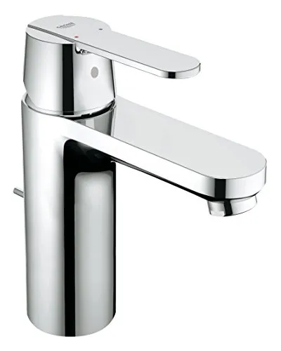 GROHE Get Einhand-Waschtischarmatur - Touch-On-Wasserhahn für Badezimmerwaschbecken, wassersparend mit bis zu 50 % weniger Wasserverbrauch und Pflegeleicht durch langlebige Chrombeschichtung.